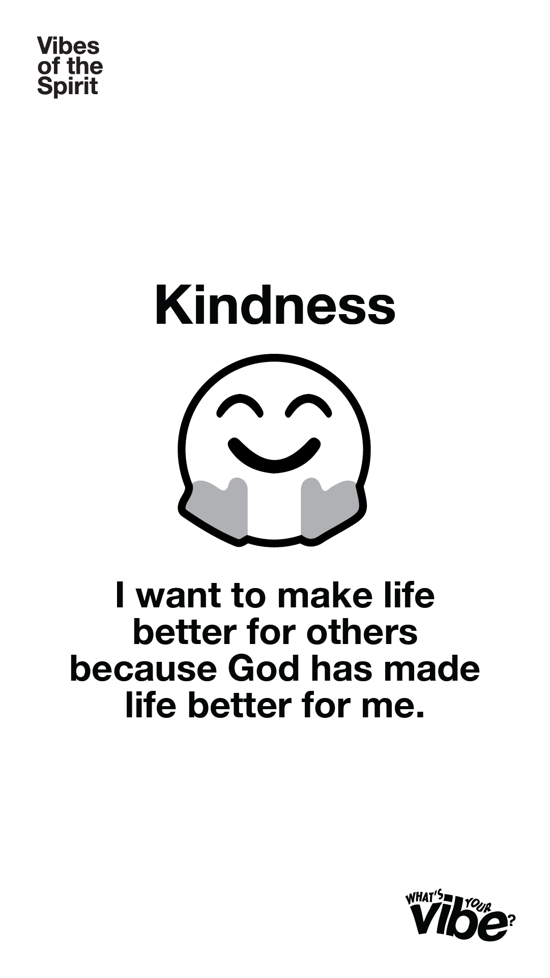 Kindness Declaration Card