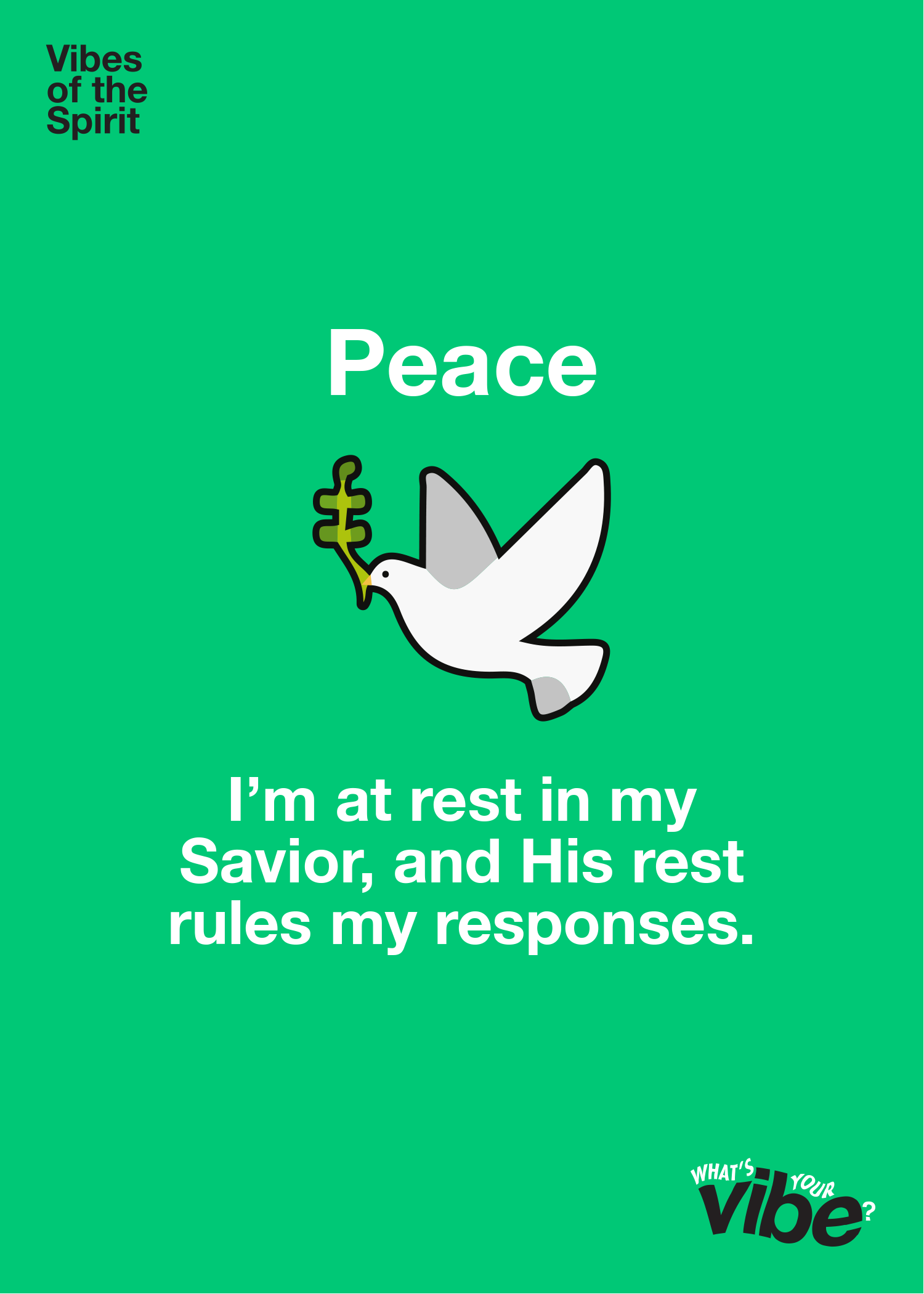 Peace Declaration Card