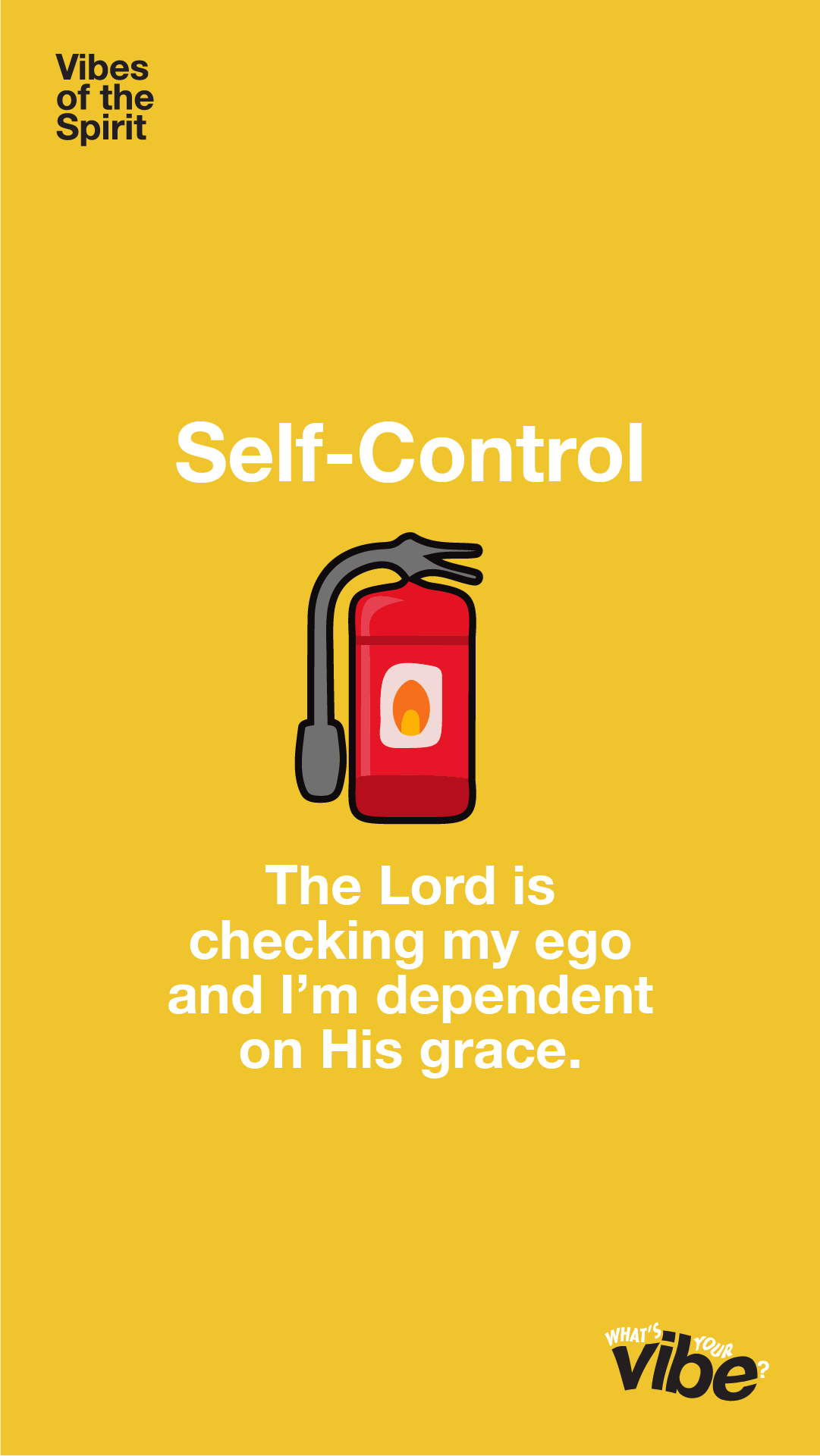 Self-Control Declaration Card